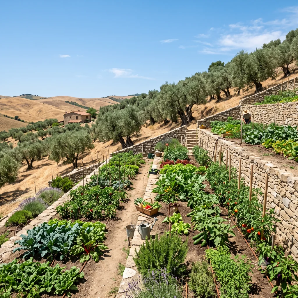 A Mediterranean-climate growing environment