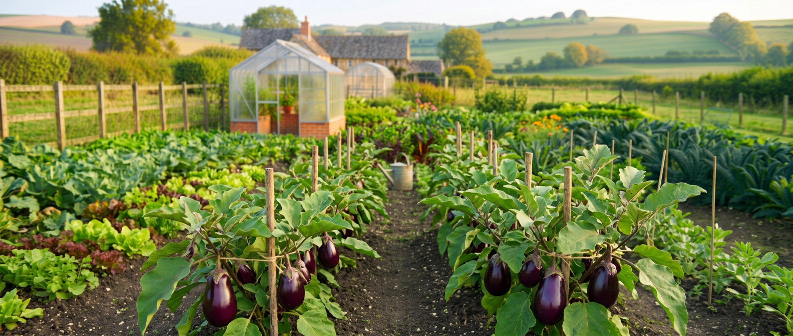 Aubergine fruit