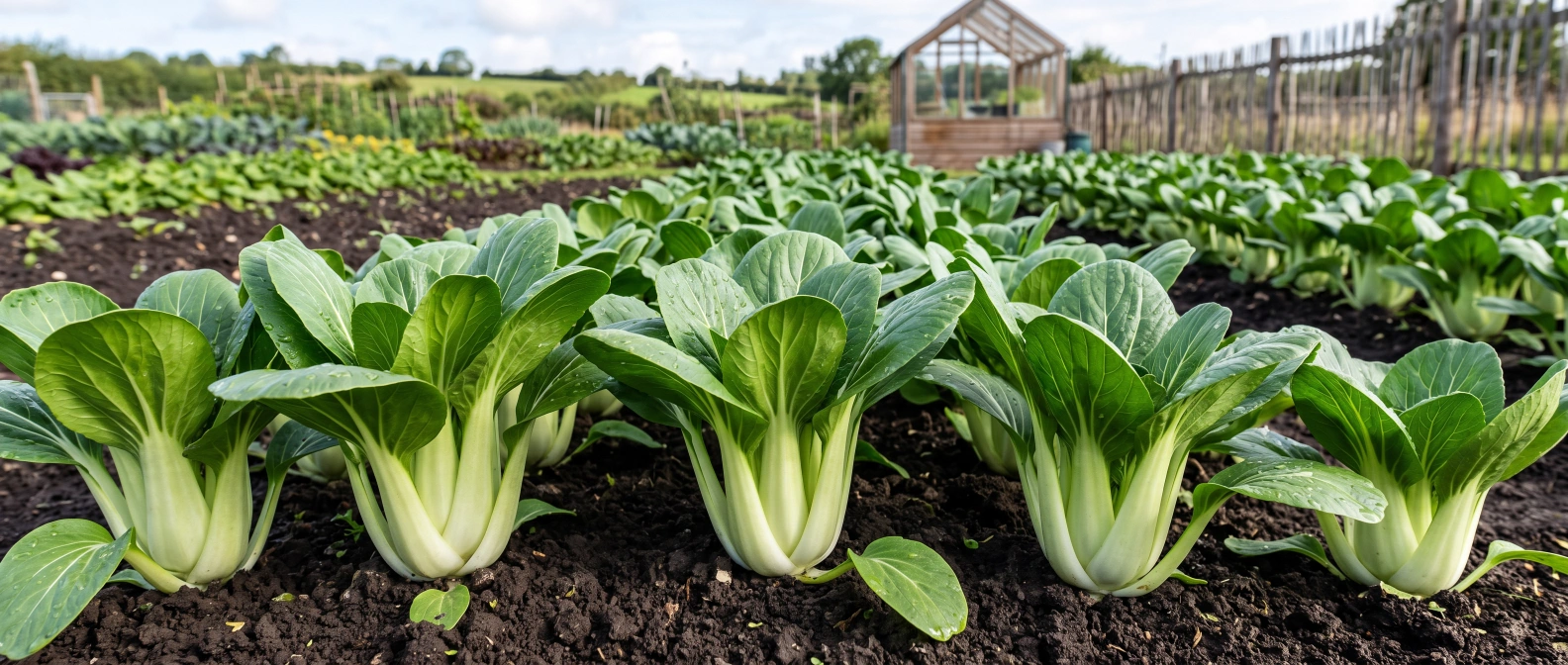 Pak choi and Asian greens