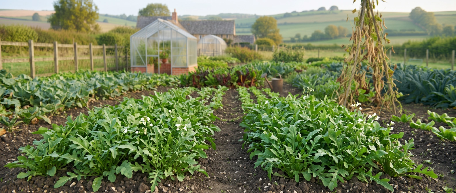 Rocket flowering