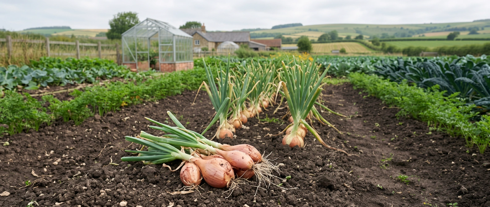 Shallot bulbs
