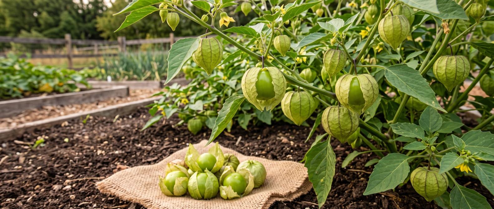 Tomatillo and ground cherry
