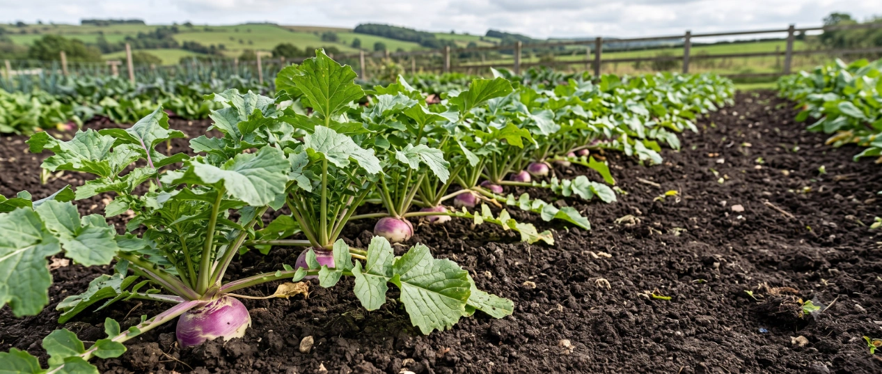 Turnip roots