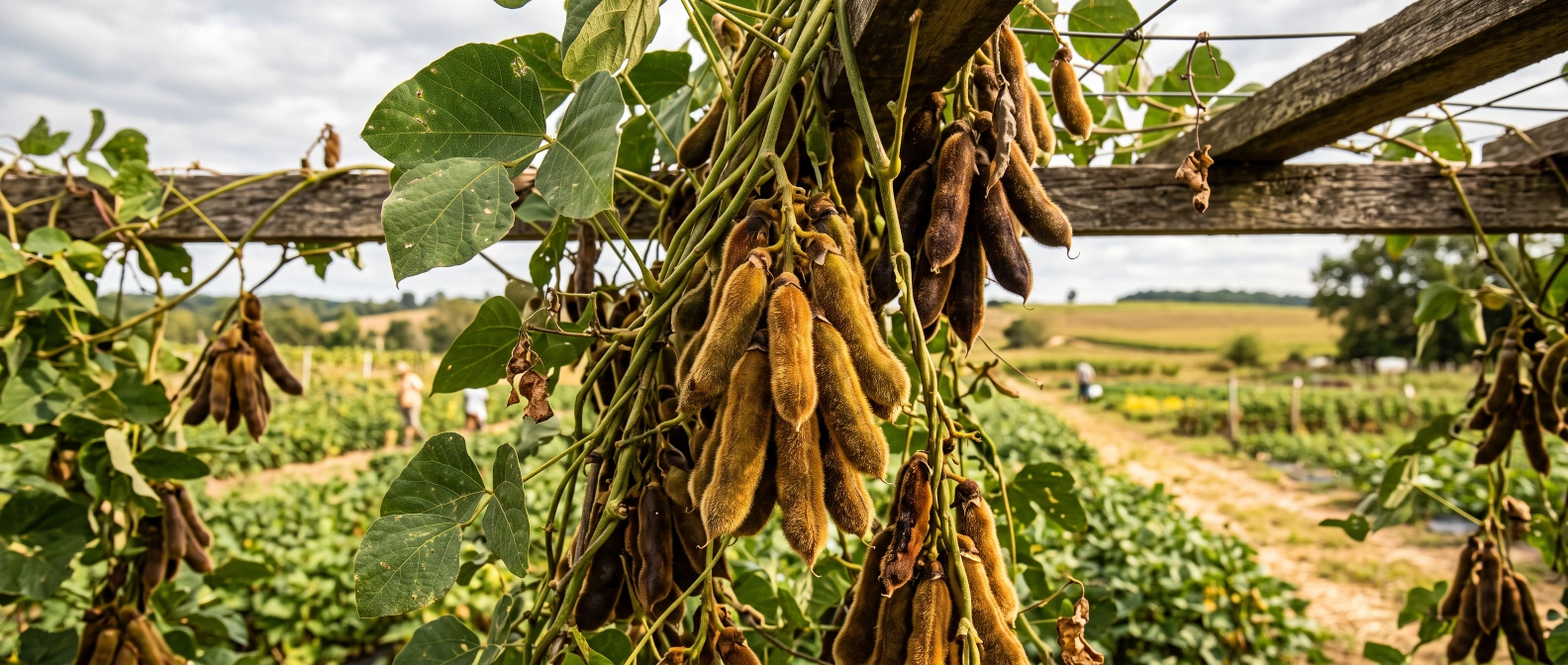 Velvet bean pods